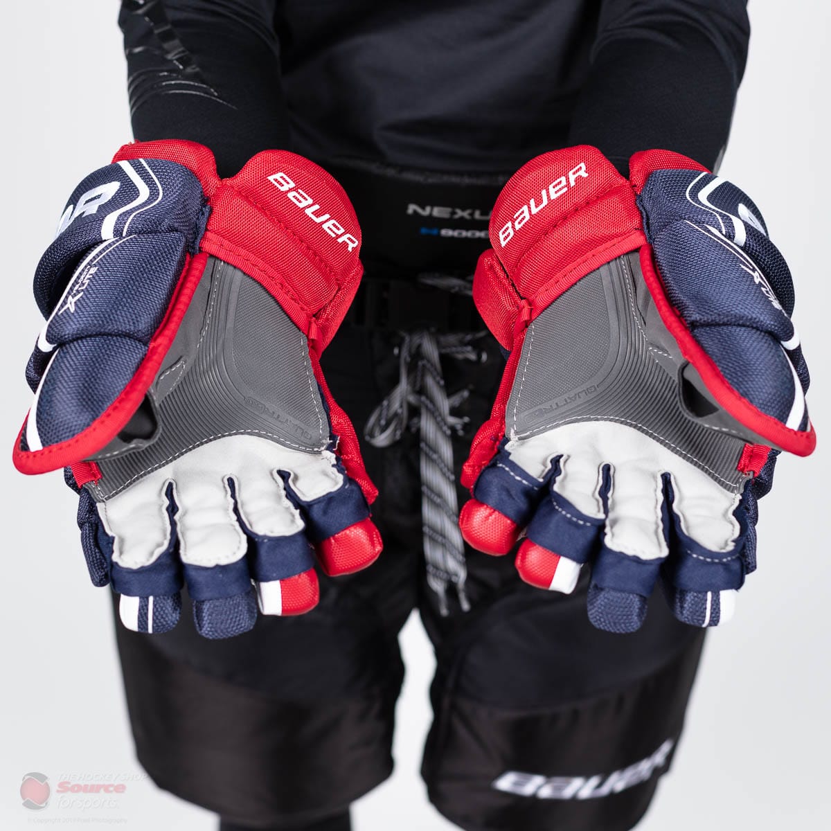 Bauer Vapor X Velocity Lite Junior Hockey Gloves (2018)