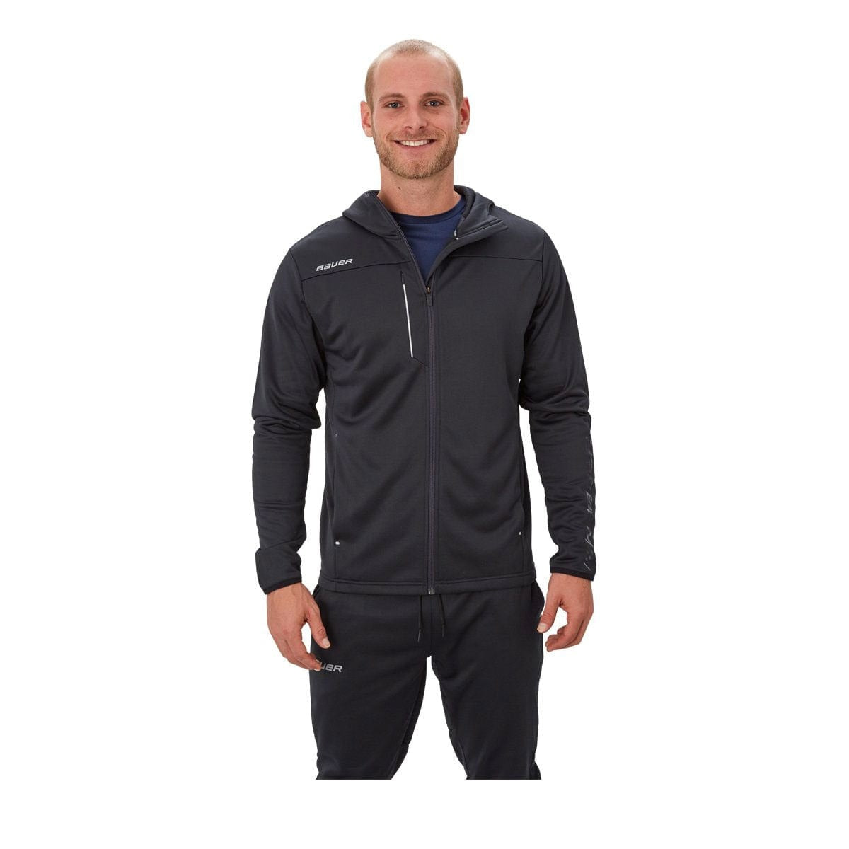 Bauer Vapor Fleece Zip Senior Hoodie