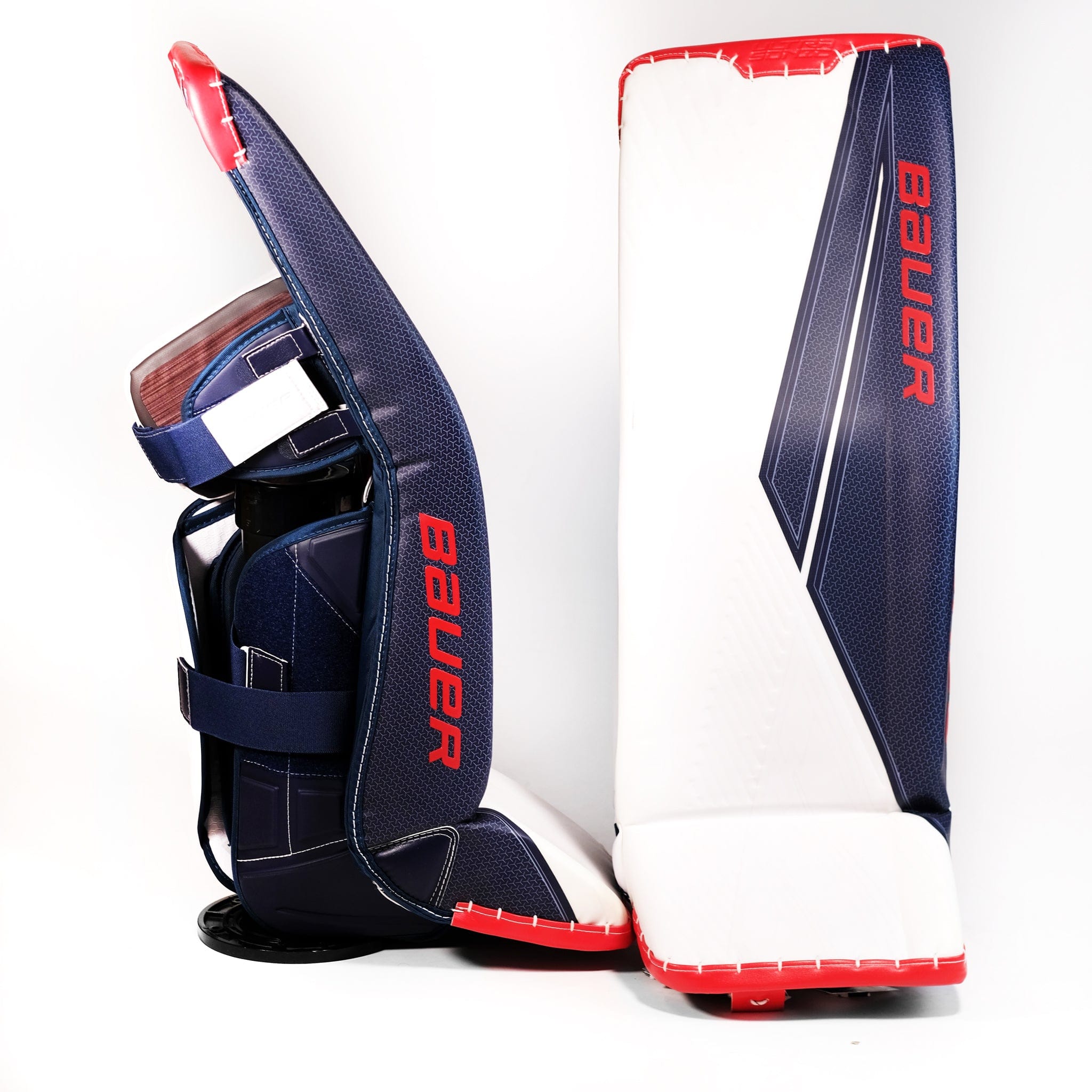 Bauer Supreme Pro Custom Senior Goalie Leg Pads - Connor Lacouvee