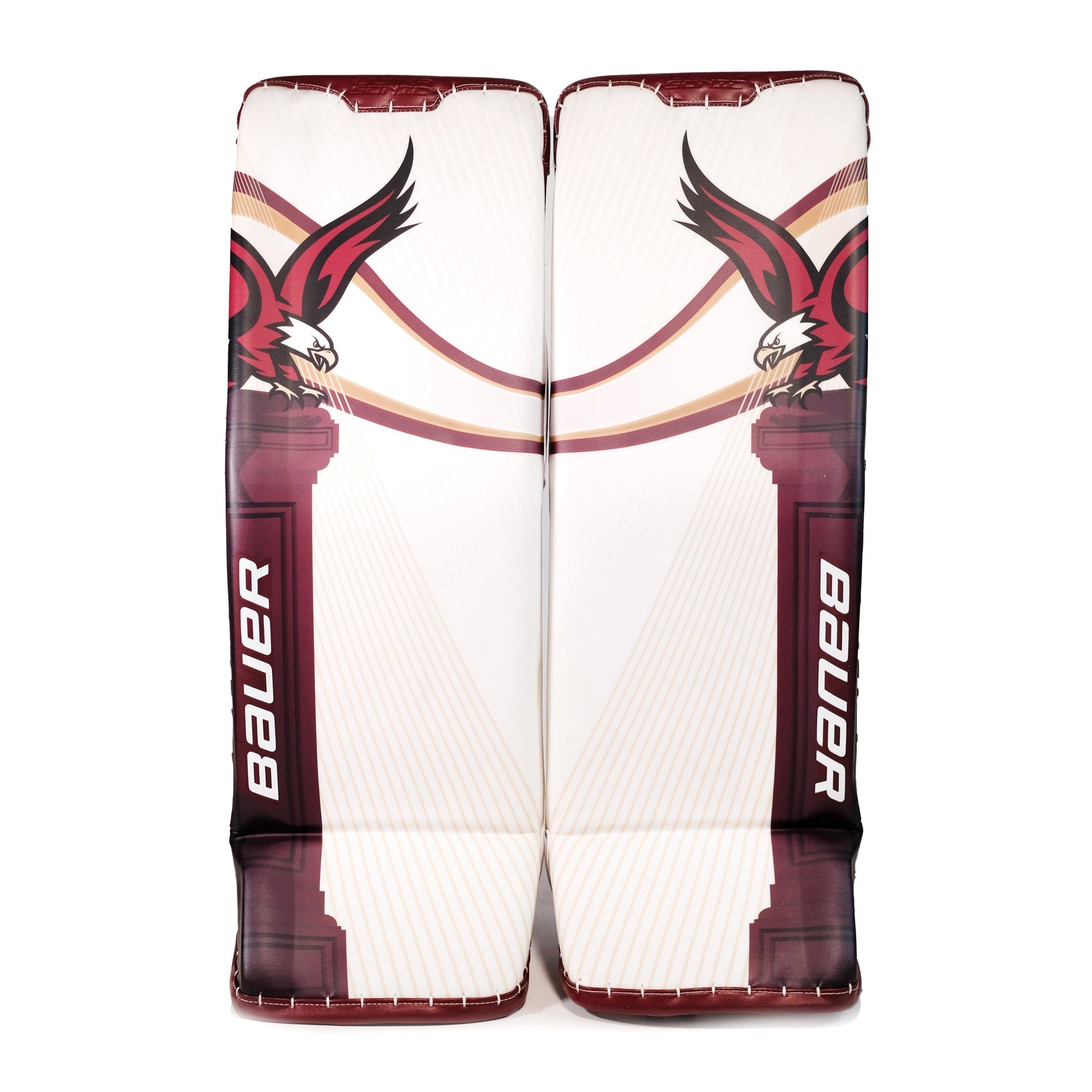 Bauer Supreme Pro Custom Senior Goalie Leg Pads - Jack Moffat