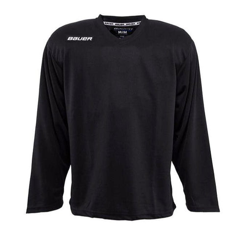 Athletic Knit Tuxedo Senior Goalie Practice Jersey - Black