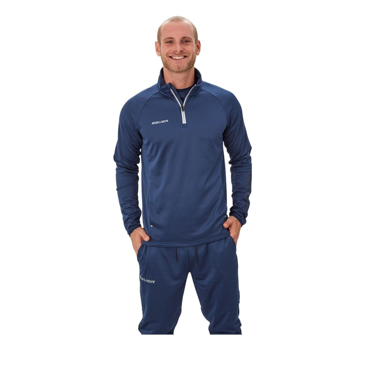 Bauer Vapor Fleece Senior 1/4 Zip Jacket