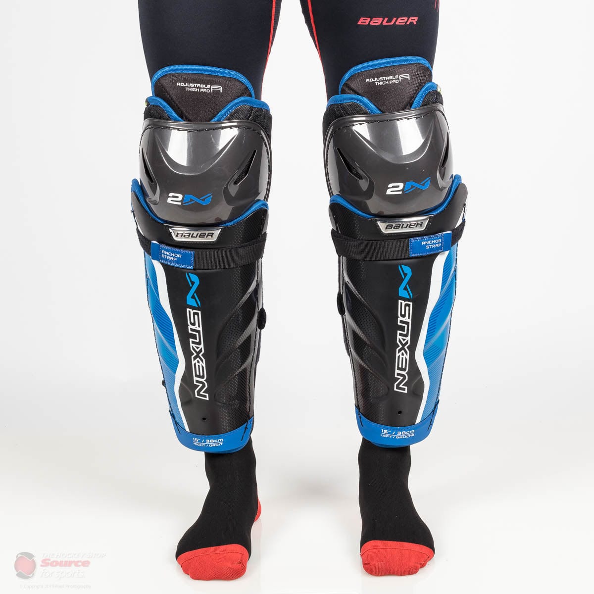 Bauer Nexus 2N Senior Hockey Shin Guards