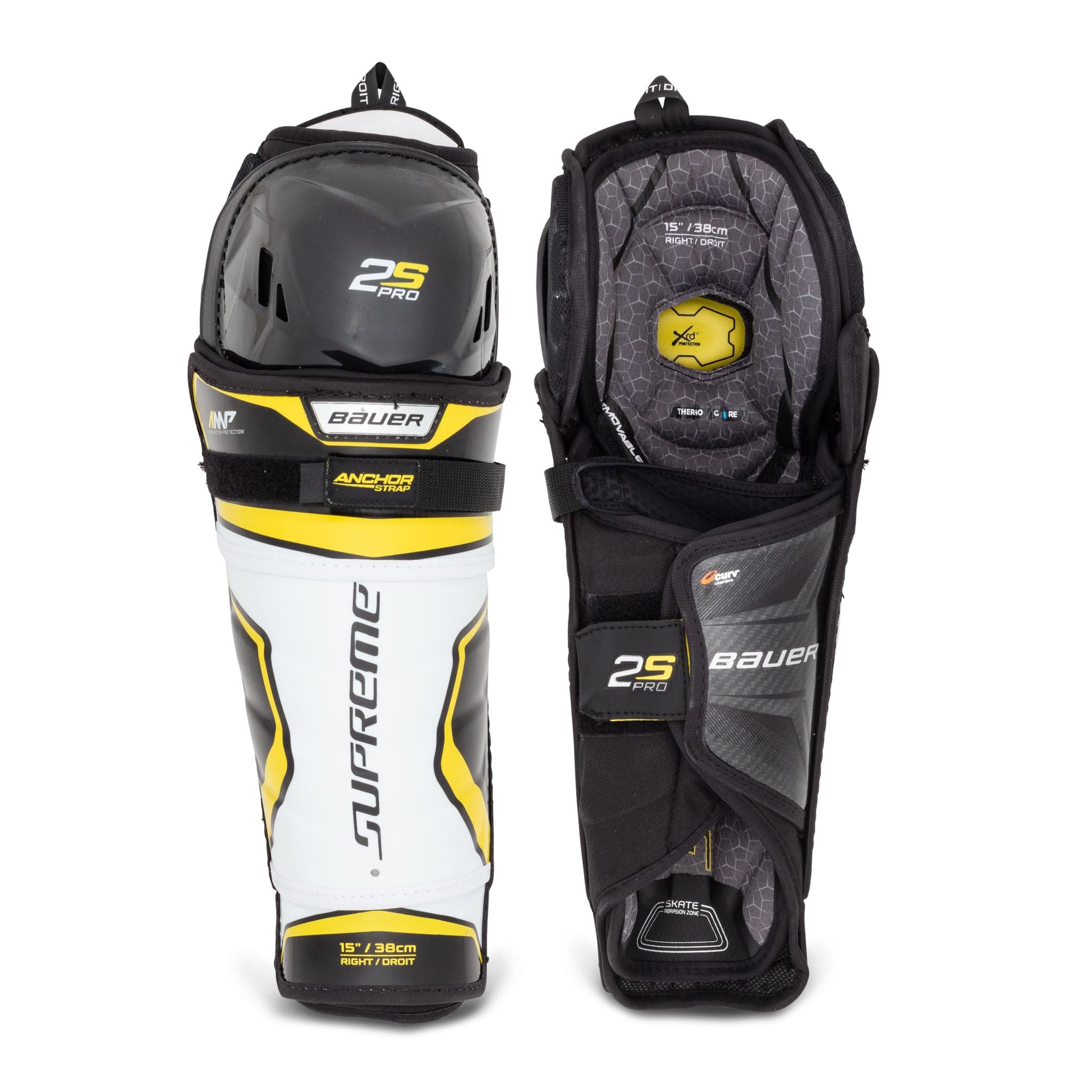 Bauer Supreme 2S Pro Senior Hockey Shin Guards