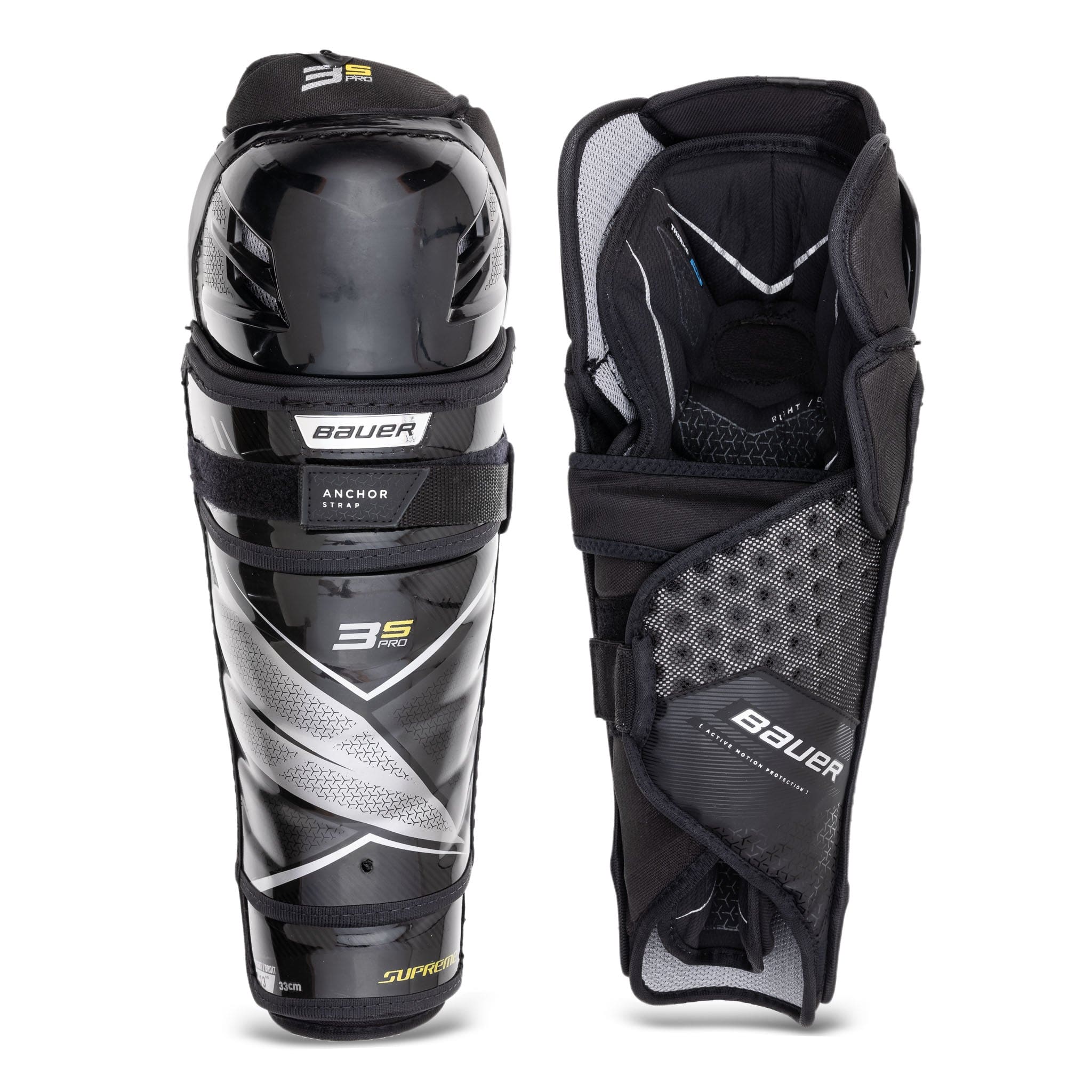 Bauer Supreme 3S Pro Intermediate Hockey Shin Guards