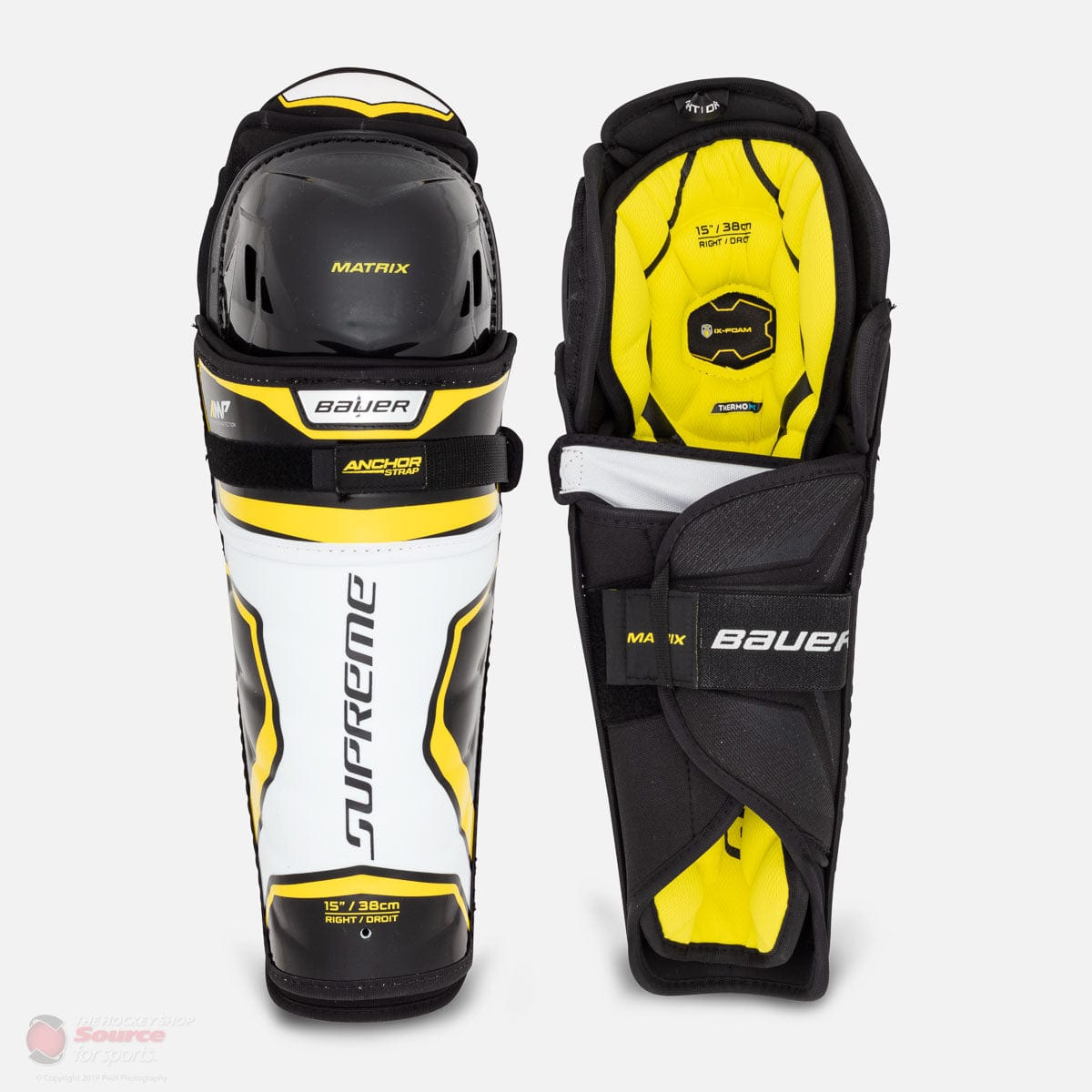 Bauer Supreme Matrix Junior Hockey Shin Guards (2019)