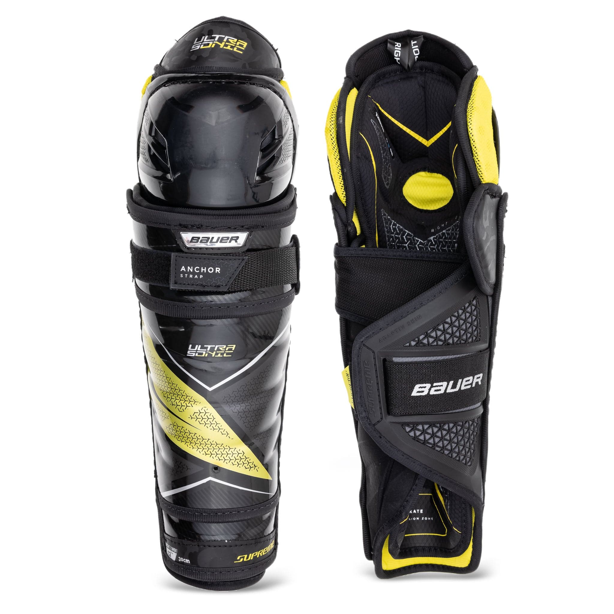 Bauer Supreme UltraSonic Junior Hockey Shin Guards