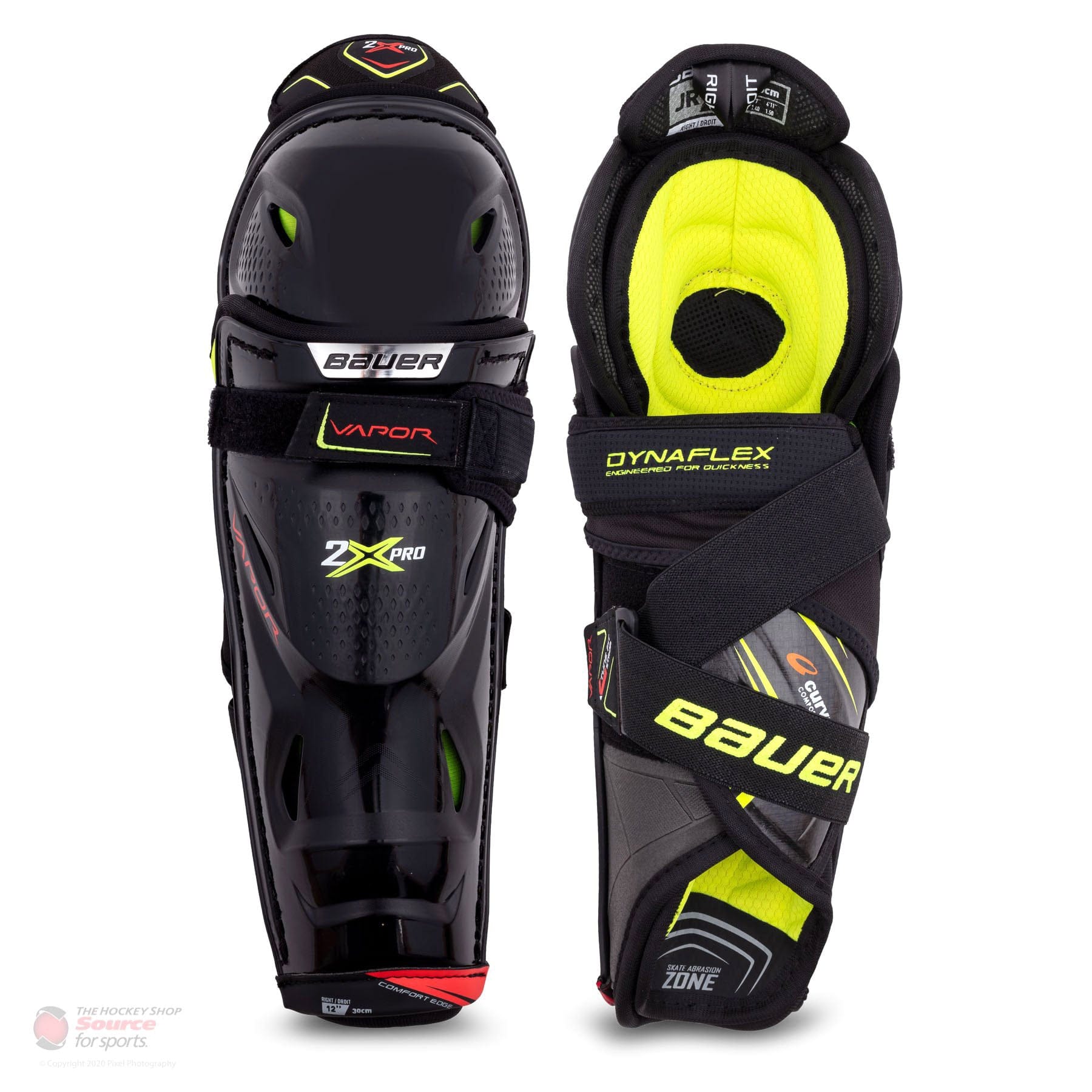 Bauer Vapor 2X Pro Junior Hockey Shin Guards