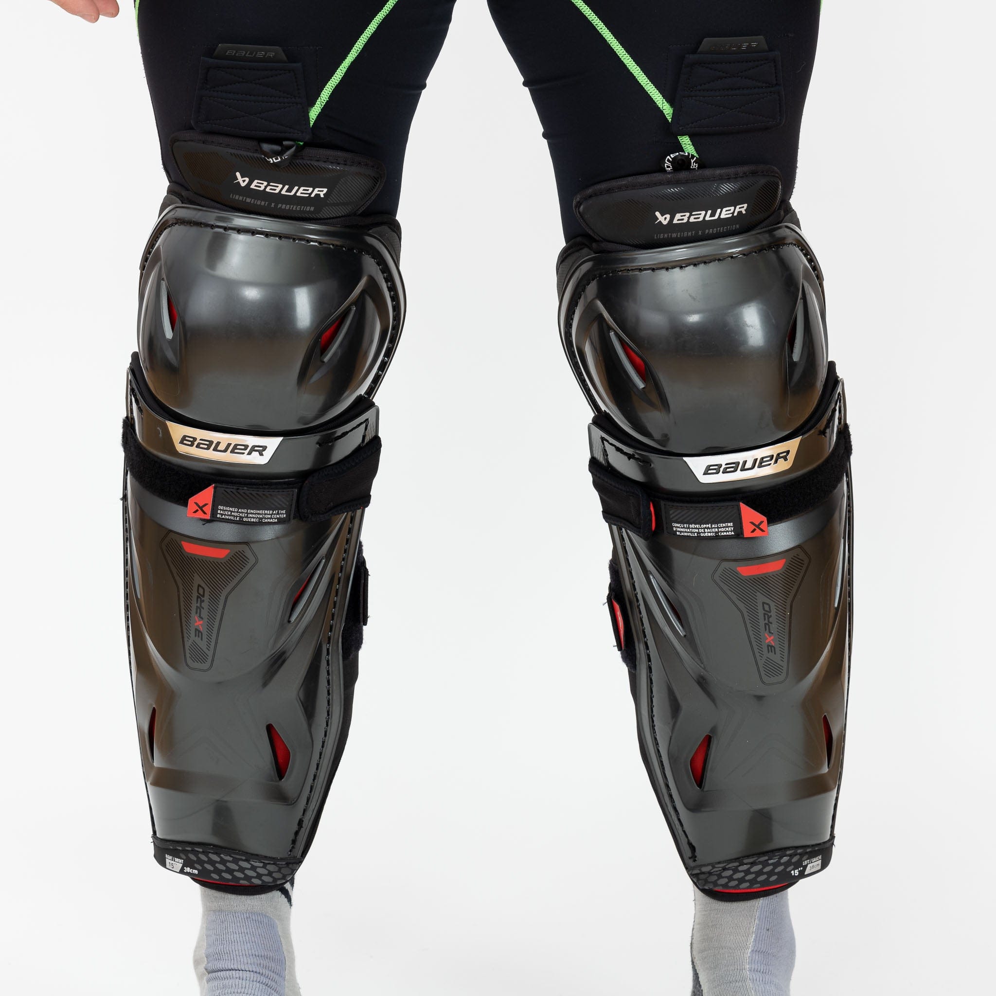 Bauer Vapor 3X Pro Intermediate Hockey Shin Guards