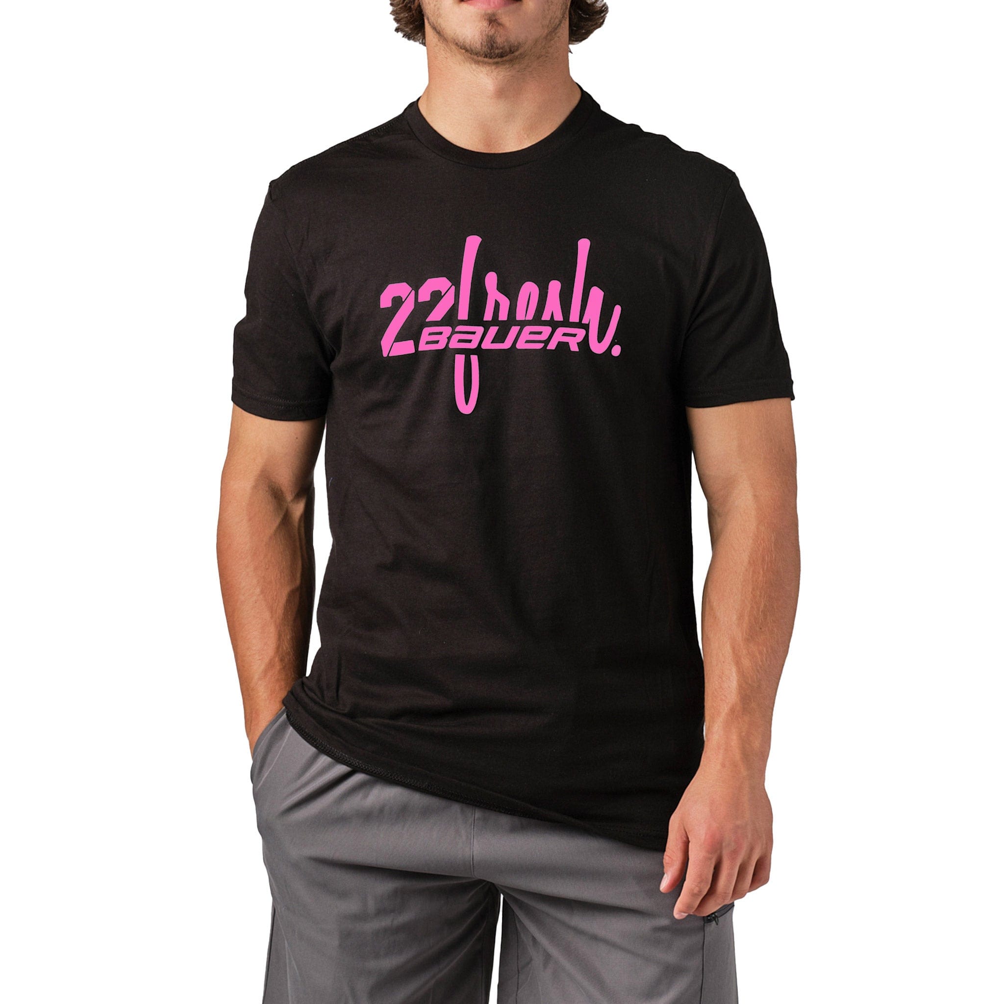 Bauer 22Fresh Black Collab Shortsleeve Youth Shirt