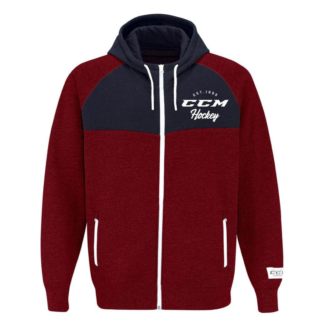 CCM Academy Full-Zip Mens Hoodie