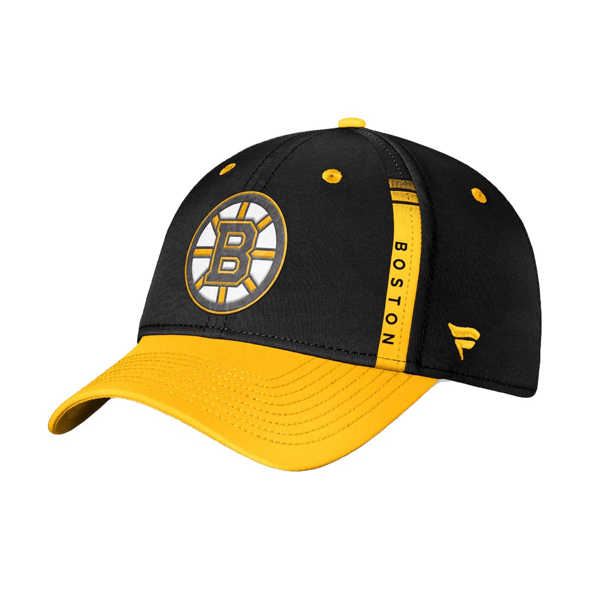 Boston Bruins Fanatics Authentic Pro Draft Flexfit Hat