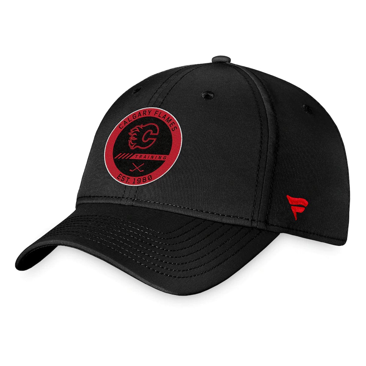 Calgary Flames Fanatics Authentic Pro Training Camp Flexfit Hat