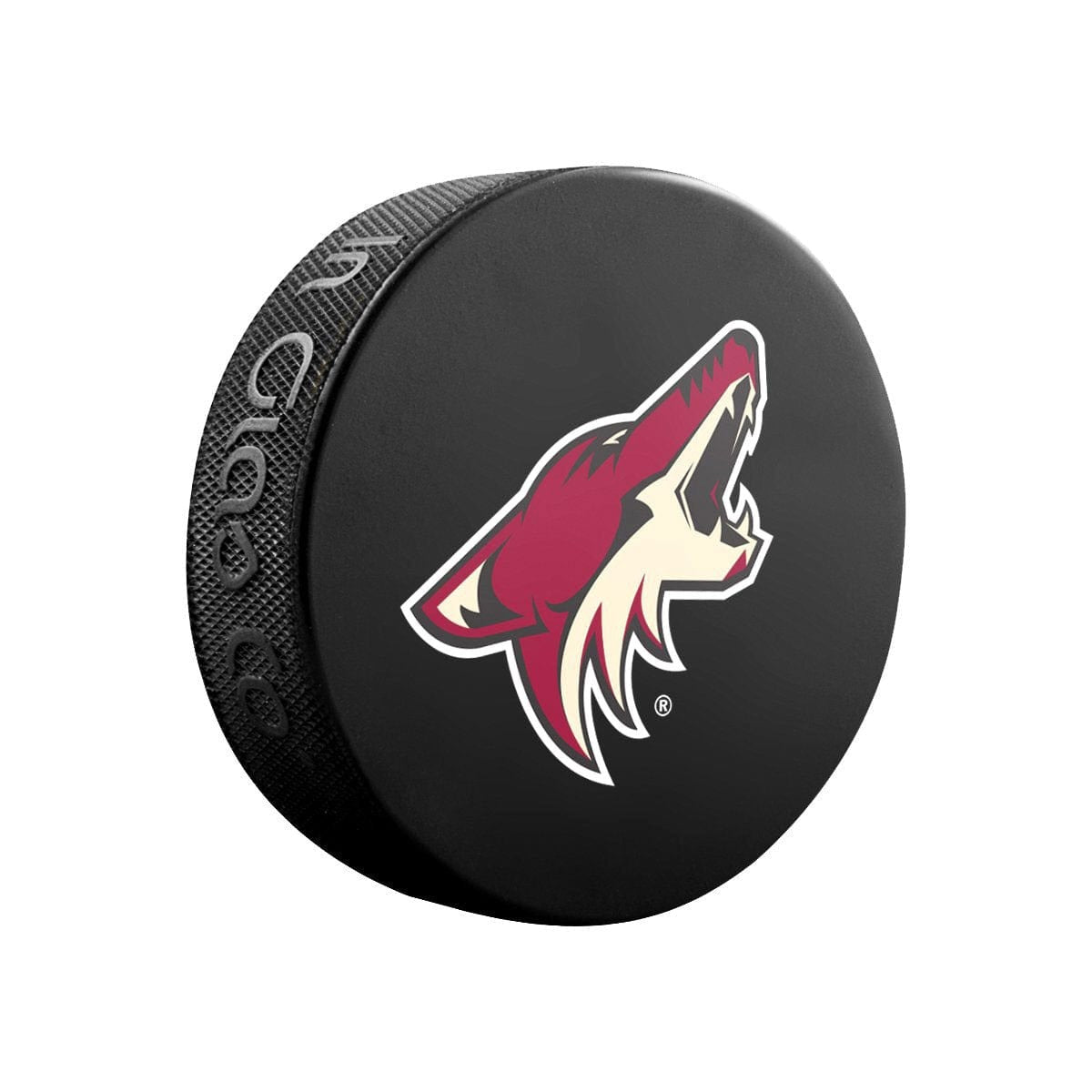 Arizona Coyotes Inglasco NHL Basic Logo Hockey Puck