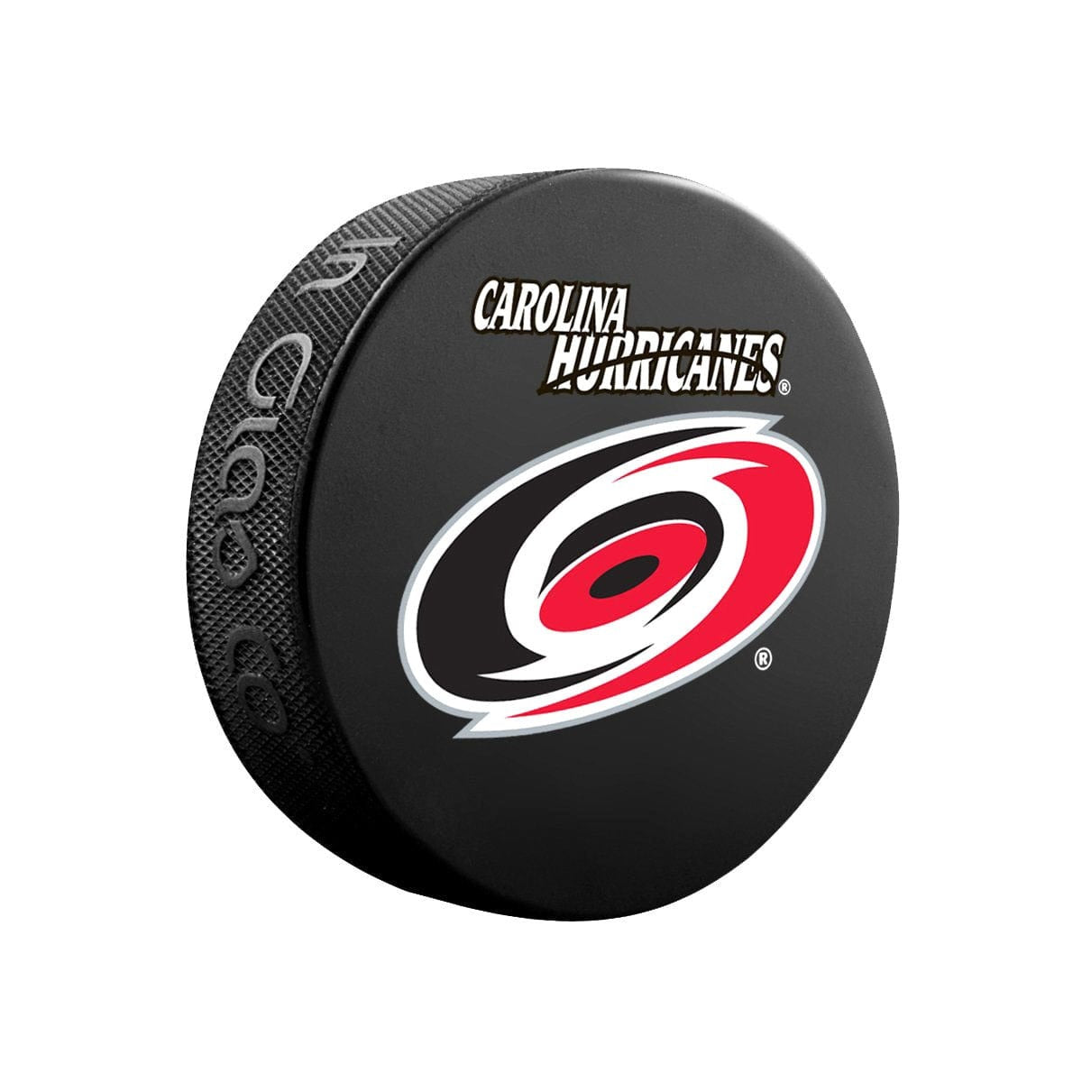 Carolina Hurricanes Inglasco NHL Basic Logo Hockey Puck