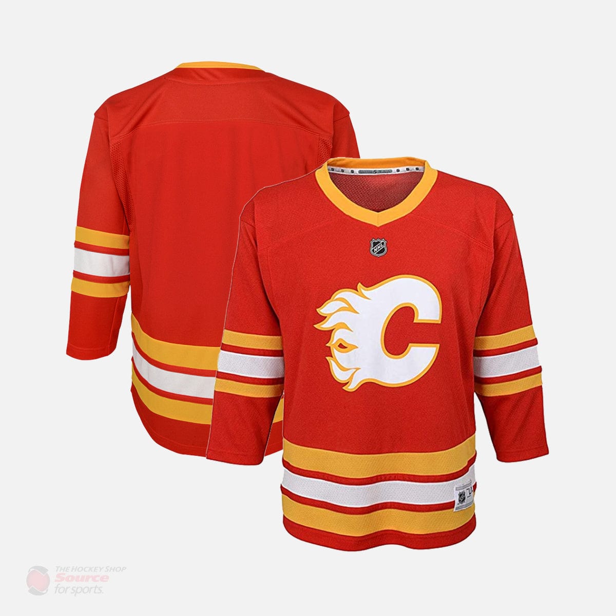 Calgary Flames Alternate Outer Stuff Replica Junior Jersey