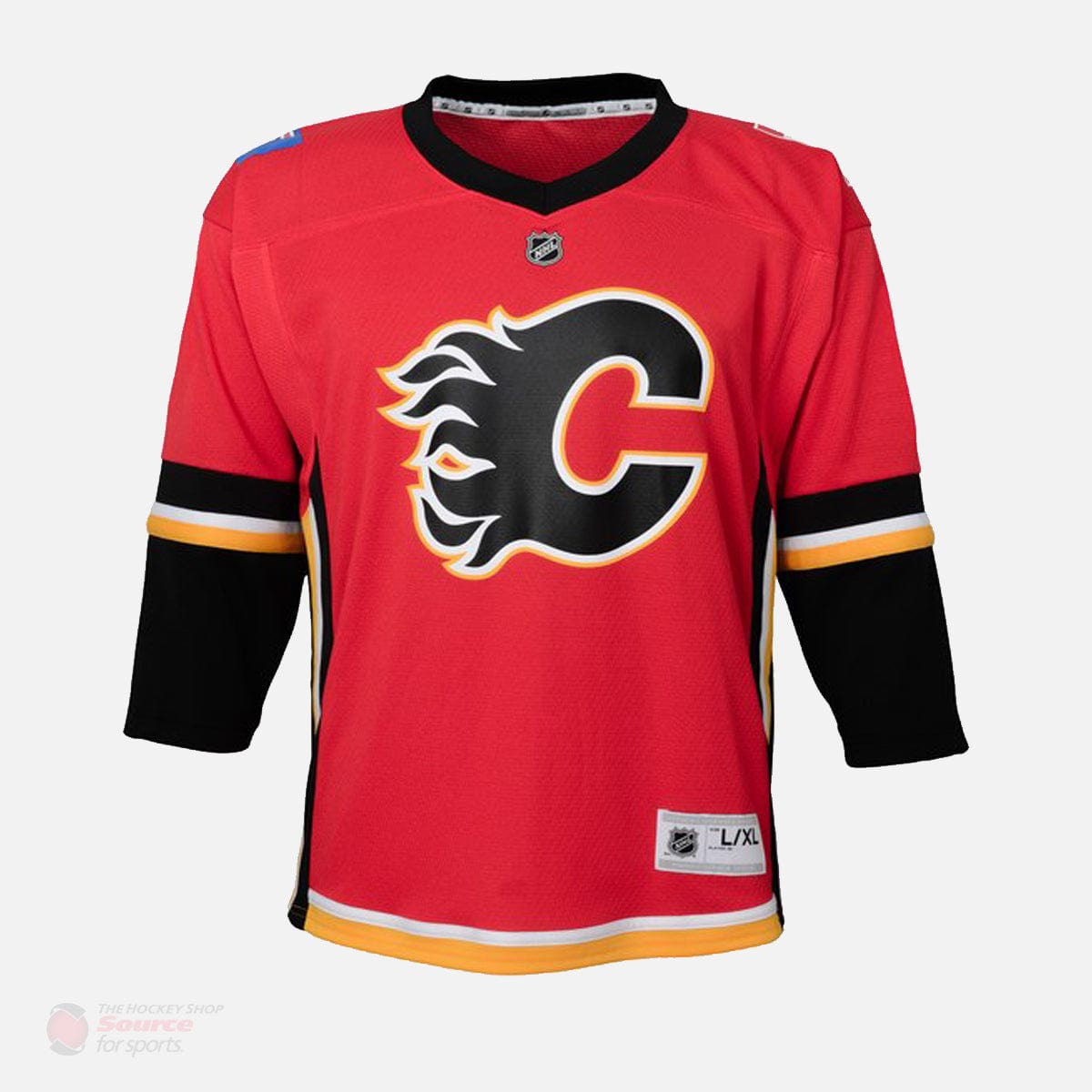 Calgary Flames Home Outer Stuff Replica Infant Jersey