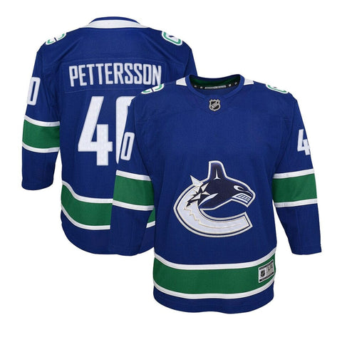 Elias Pettersson Vancouver Canucks Adidas Primegreen Authentic NHL Hockey Jersey - Away / XXS/42