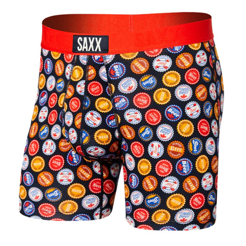 Saxx Ultra Boxers - Blue Action Shot