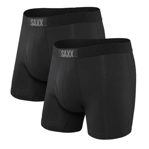 Saxx Vibe Boxers - Freehand Stripe - Grey