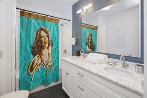 Golden Girl - Shower Curtains
