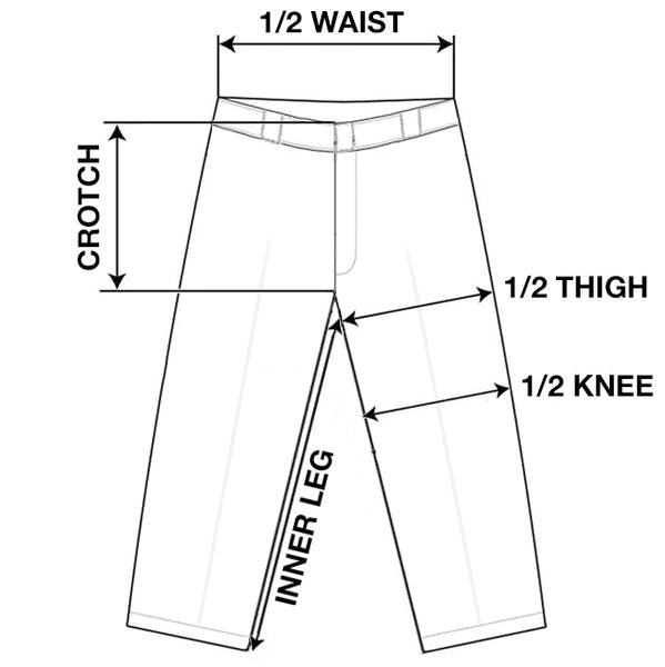 Dickies Size Guide - How 873 & 874 Work Pants Size Up? - Slam City Skates