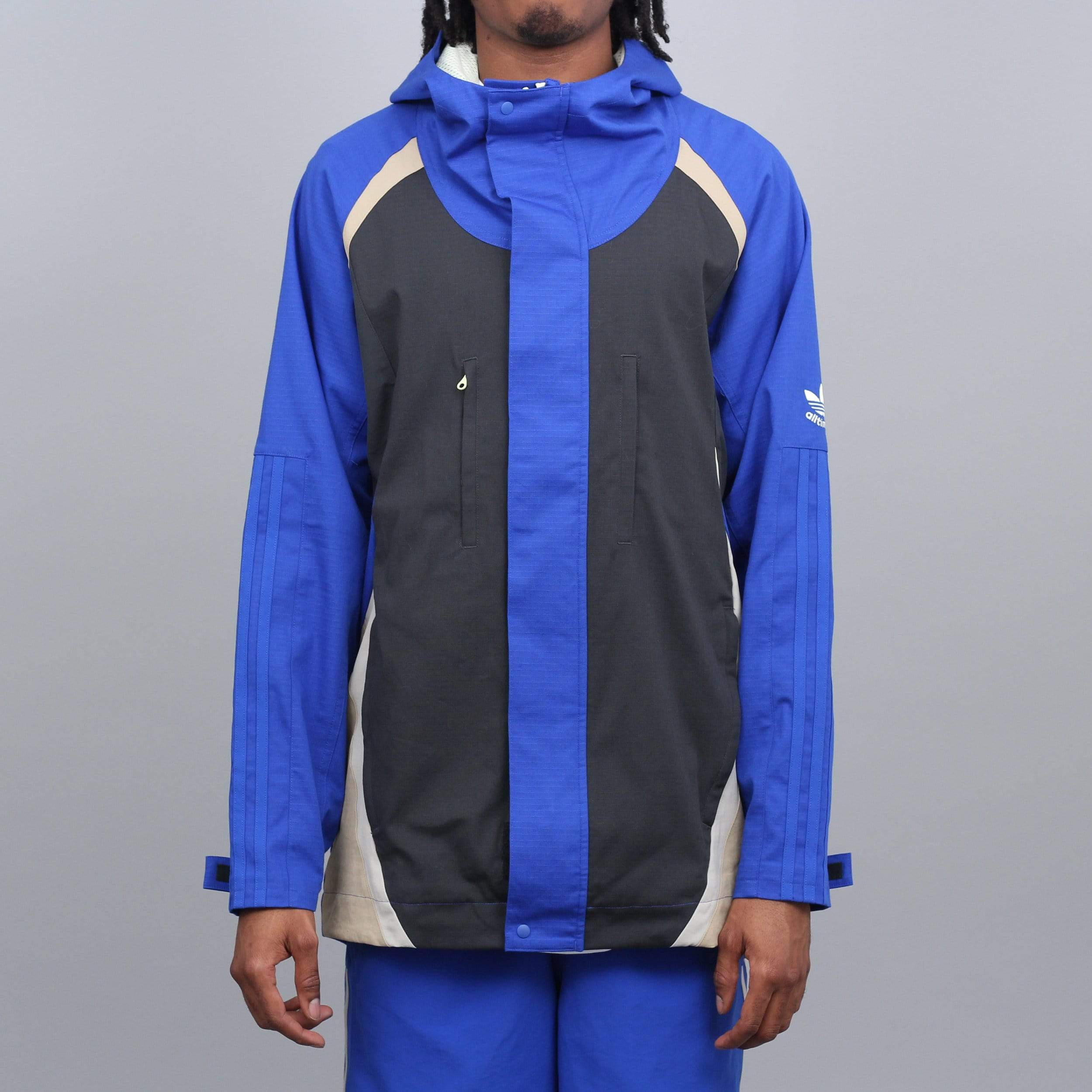 Sinewi Talentoso Oxidar adidas X Alltimers Jacket Bold Blue / Carbon / Hemp - Slam City Skates