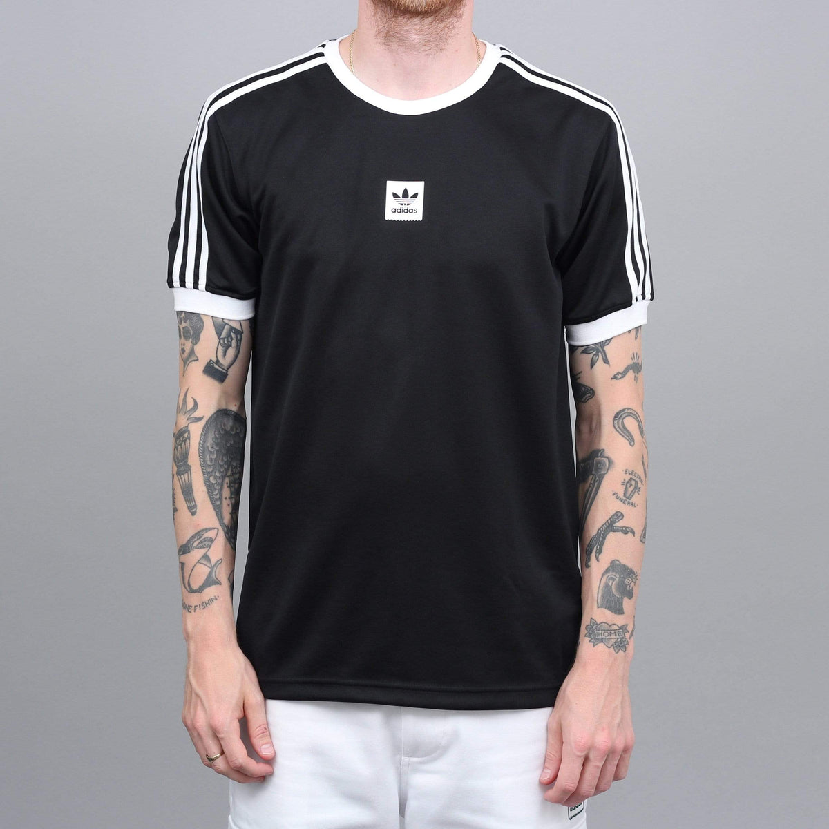 Bitterhed forum Menagerry adidas Club Jersey T-Shirt Black / White – Slam City Skates