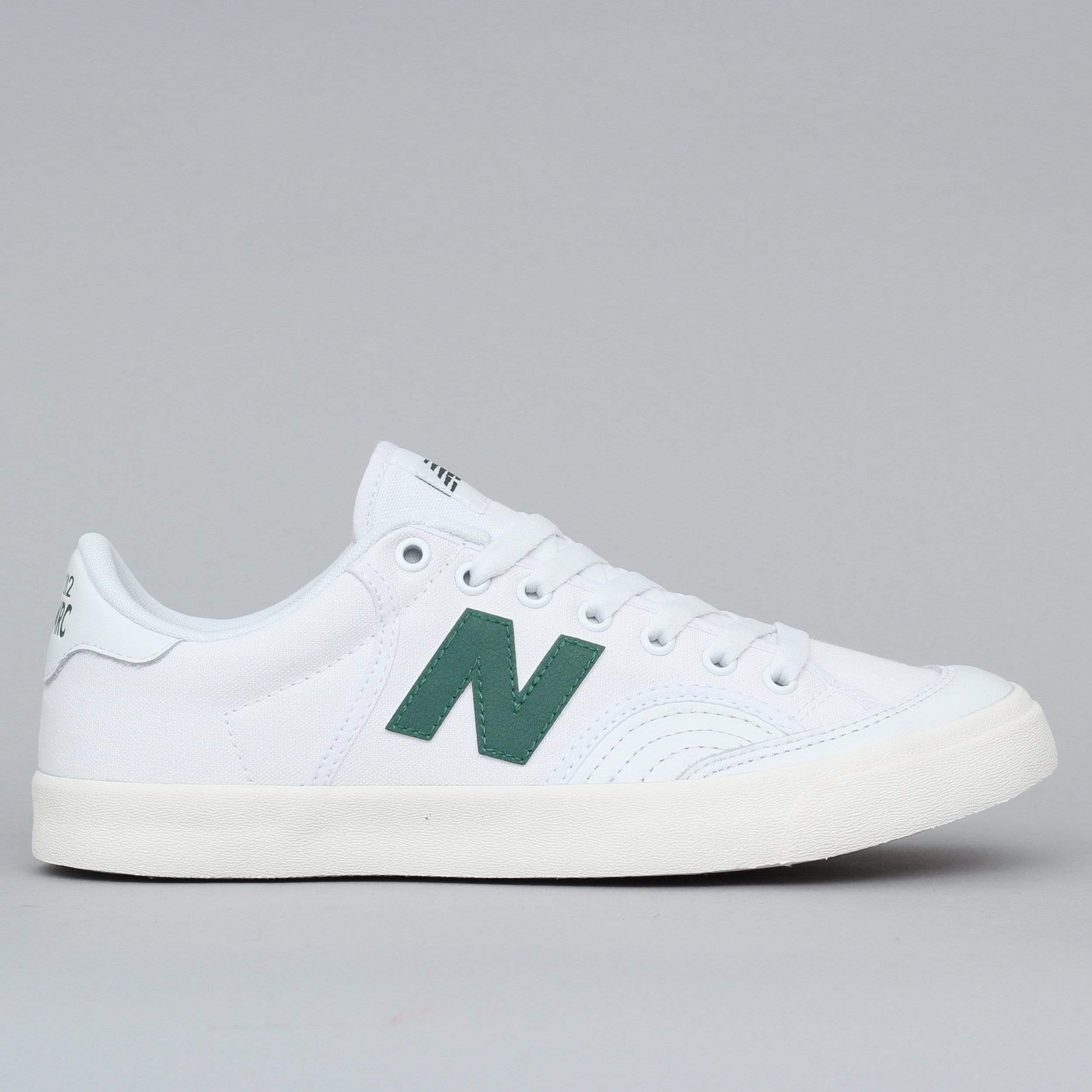 New Balance Pro Court 212 Shoes White / Green - Slam City Skates