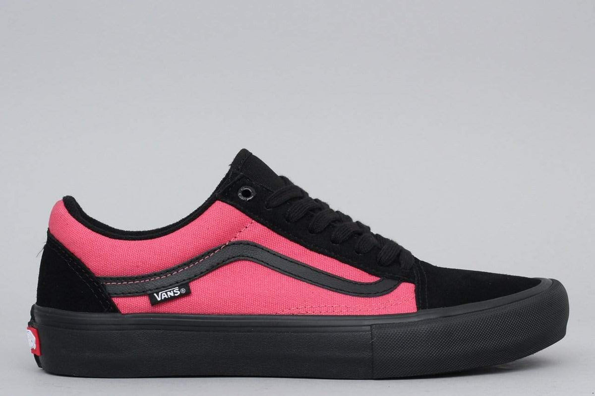 vans old skool black rose