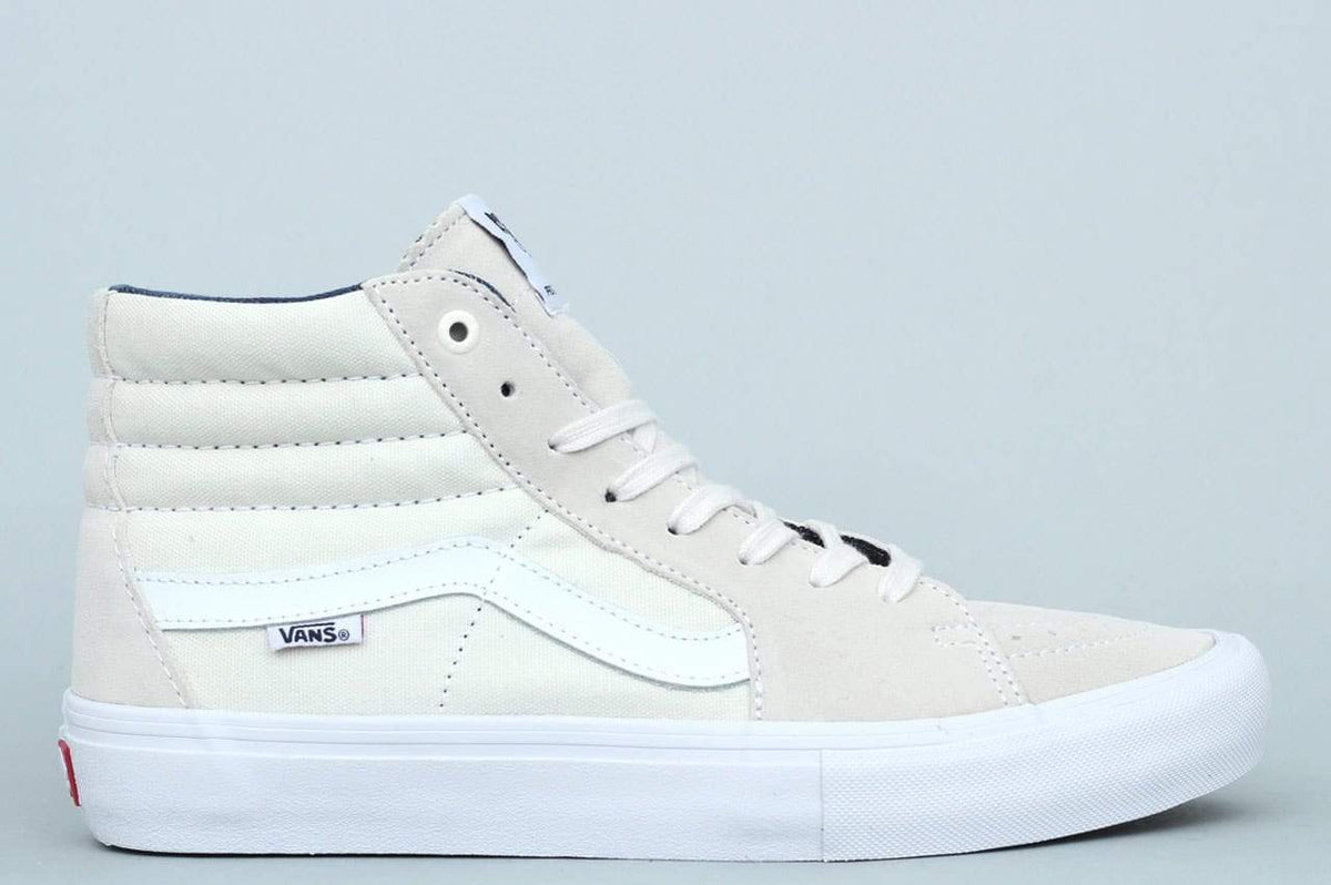 vans sk8 hi acid wash white