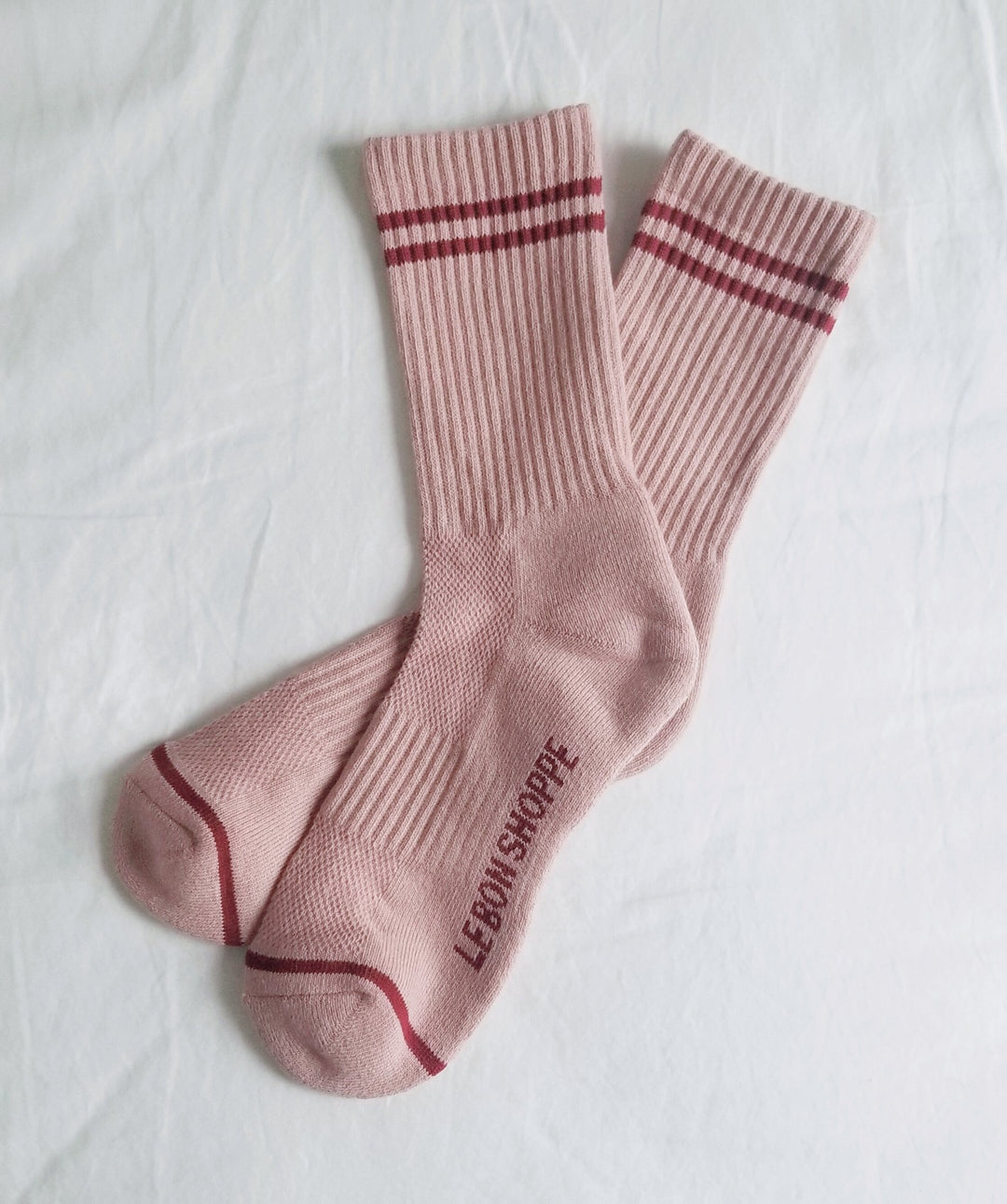 Le Bon Shoppe Boyfriend Socks - Vintage Pink Twentyseven