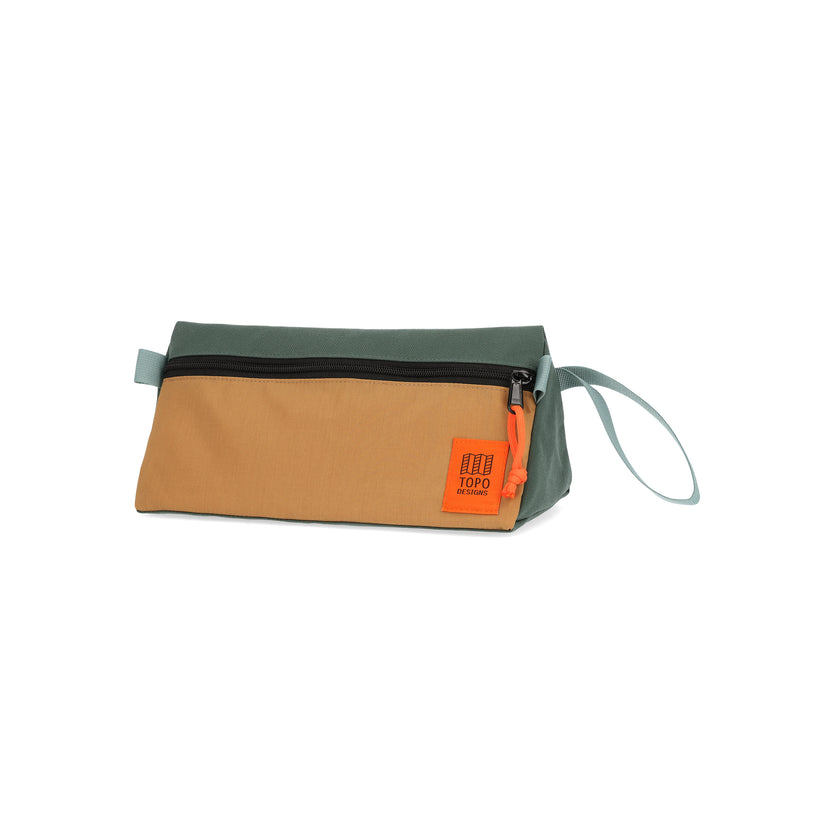 Topo Designs Dopp Kit in Khaki/Forest