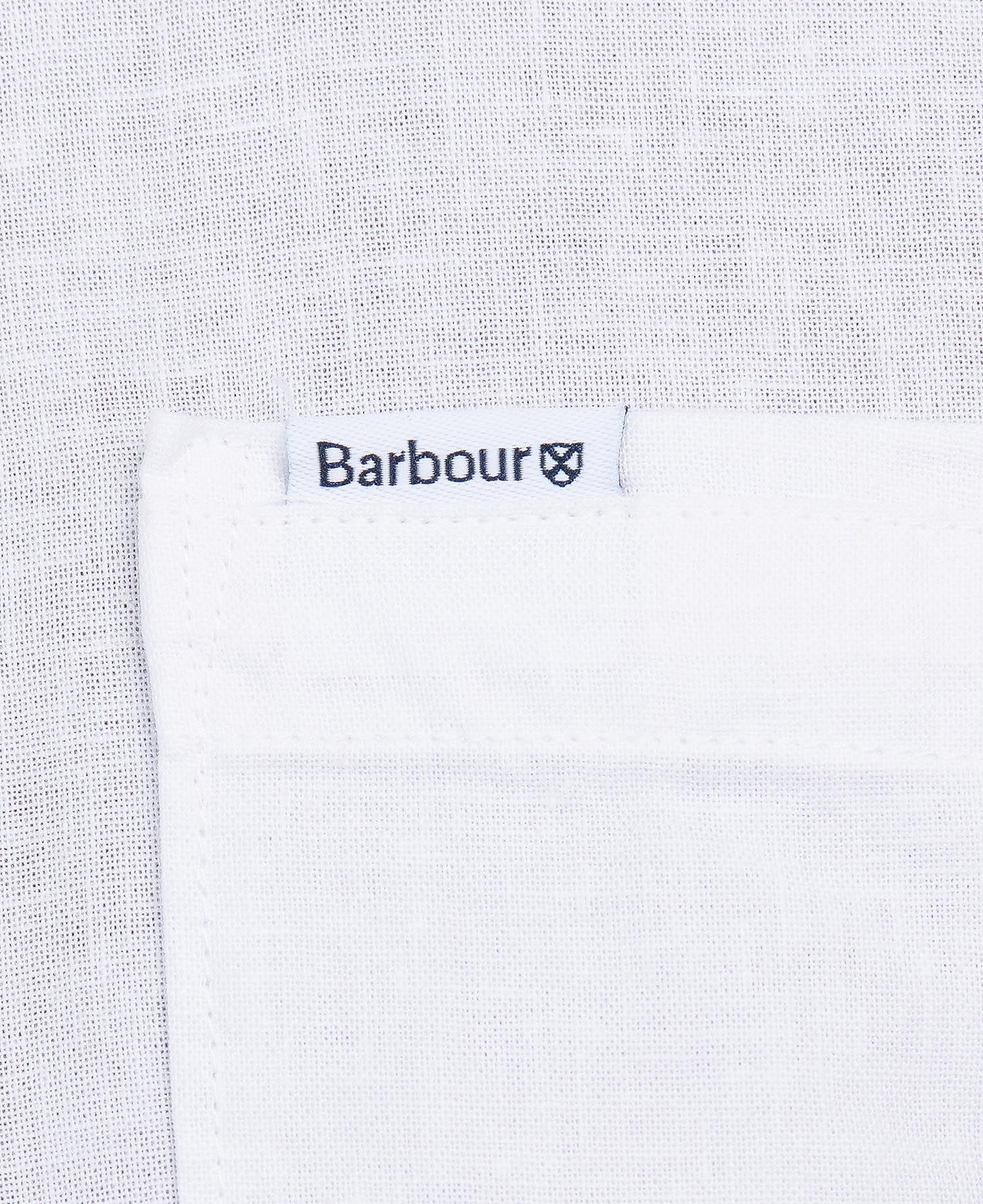 Barbour Nelson LS Shirt in White