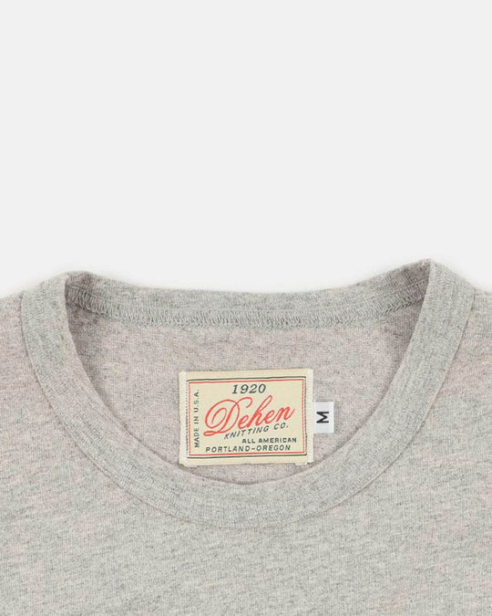 Dehen 1920 Heavy Duty Long Sleeve Tee in Heather