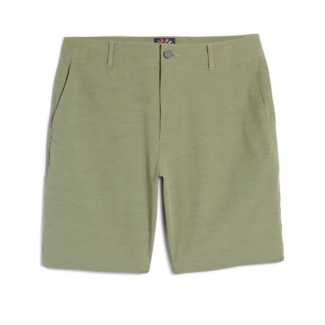 Faherty Belt Loop All Day Shorts in Olive