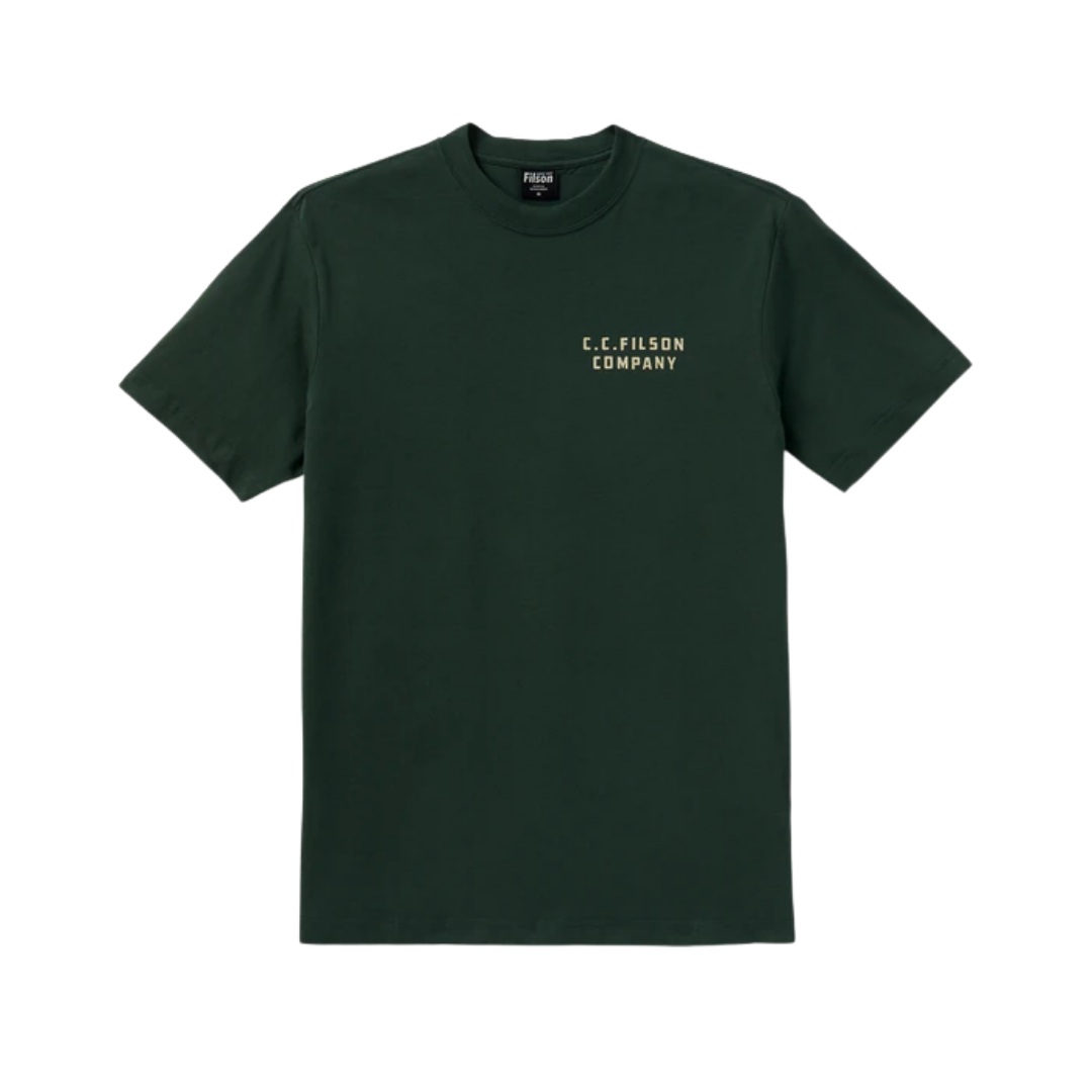 Filson Ranger Graphic T-Shirt in Fir