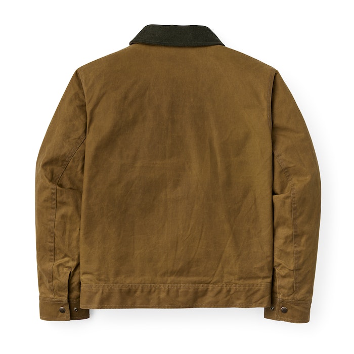 Filson Tin Cloth Work Jacket in Dark Tan