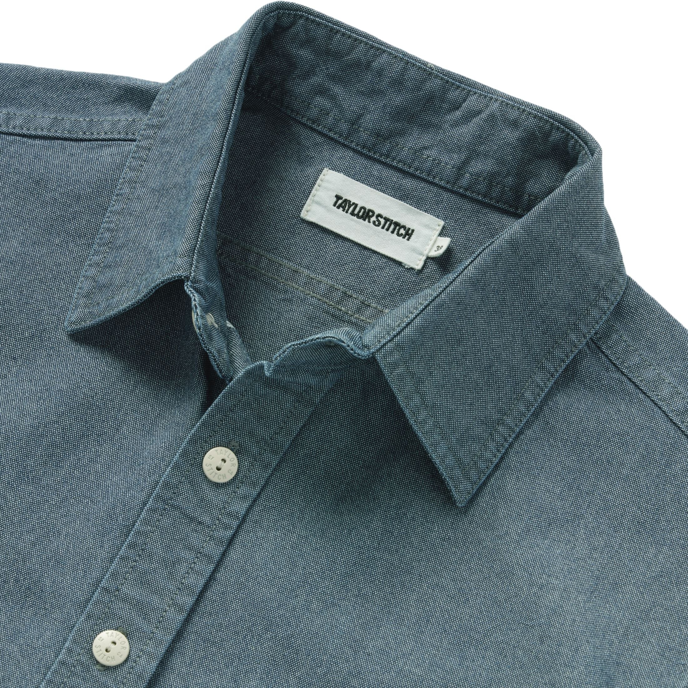 Taylor Stitch Utility Shirt in Rinsed Selvage Chambray