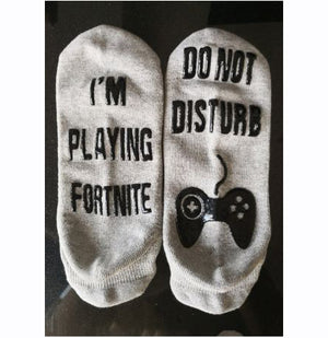 i m playing fortnite do not disturb socks - im playing fortnite socks