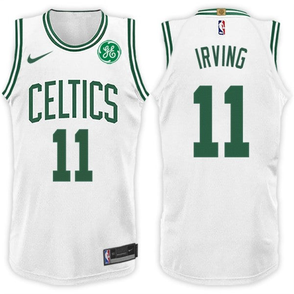 kyrie irving jersey with ge logo