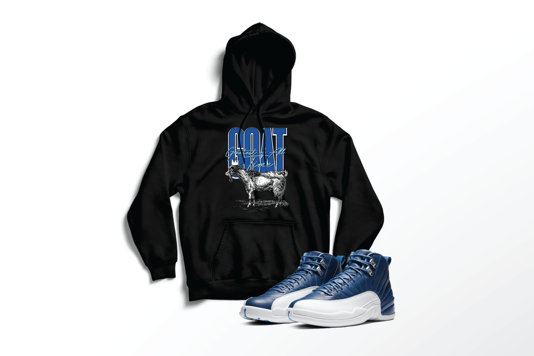 Crown Goat' Custom Graphic Hoodie To 