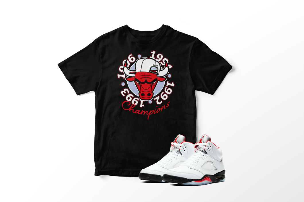 jordan 5 fire red champs