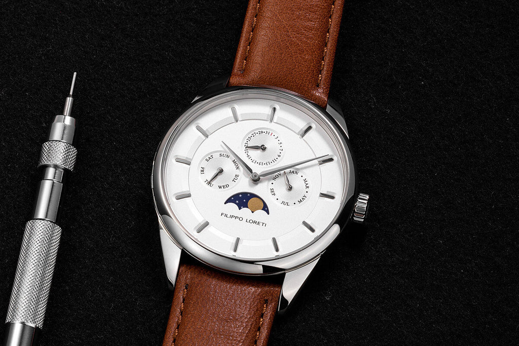 Venice Moonphase Silver watch - Filippo loreti