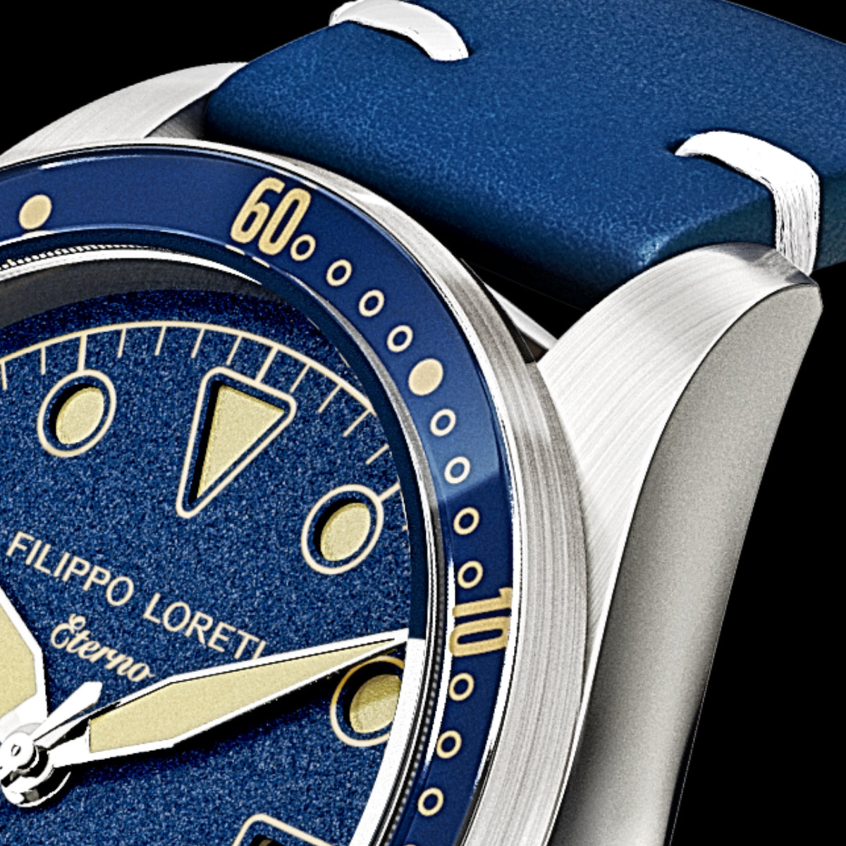 Ocean Timer Blue – Filippo Loreti Watches