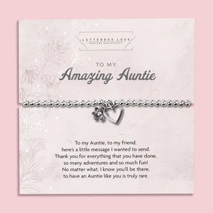 Amazing Auntie Bracelet - What A Girl Wants LI