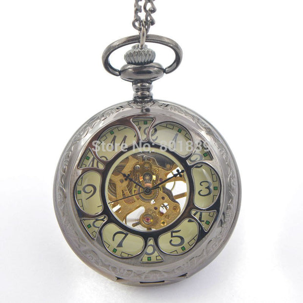 mens wind up pocket watch