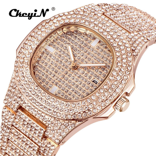 mens designer diamond watches