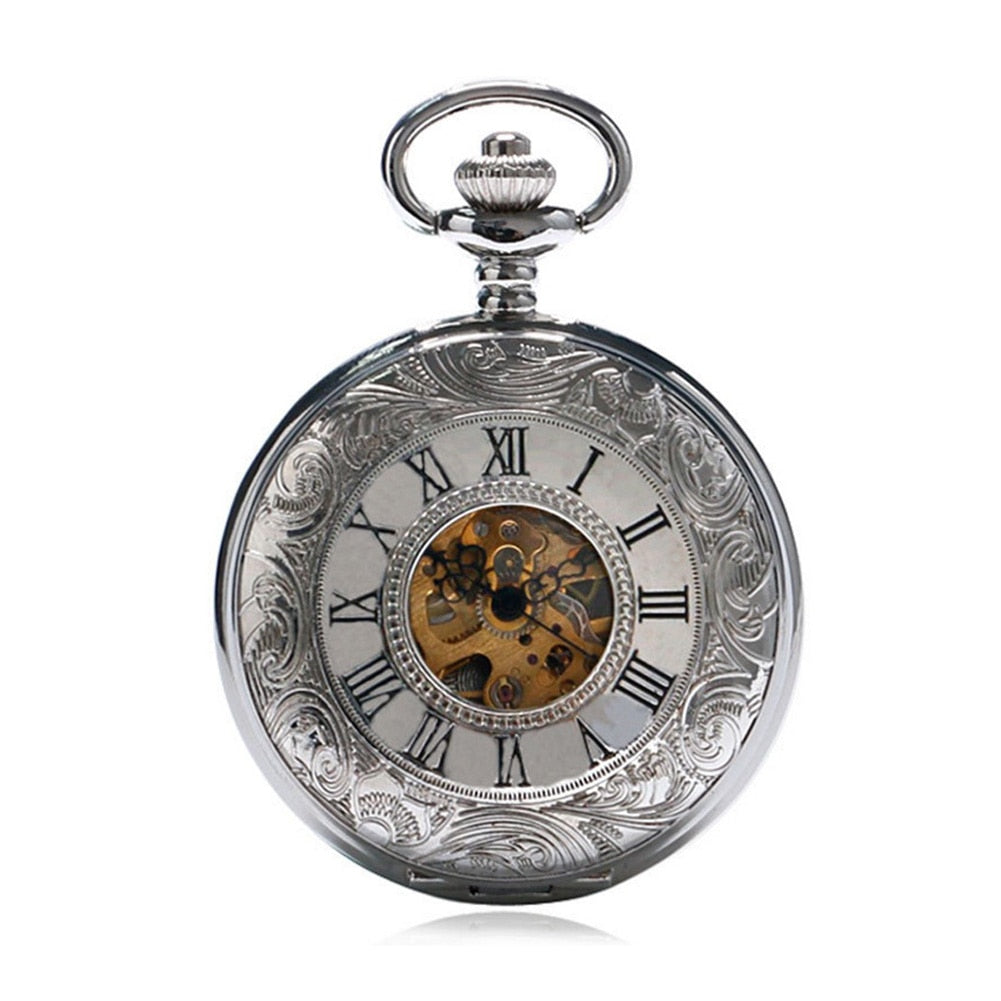 mens pocket watch and chain