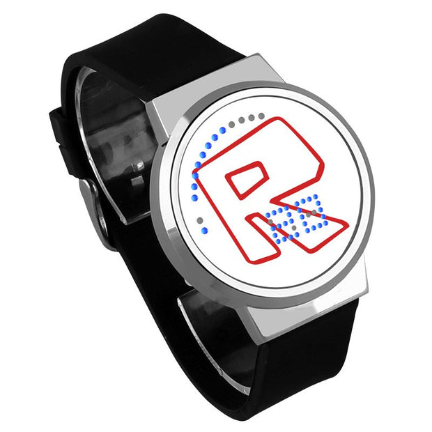 Roblox Game R Printed Anime Boys Girls Watch Waterproof Led Touch Scre Watch Cart - touch roblox